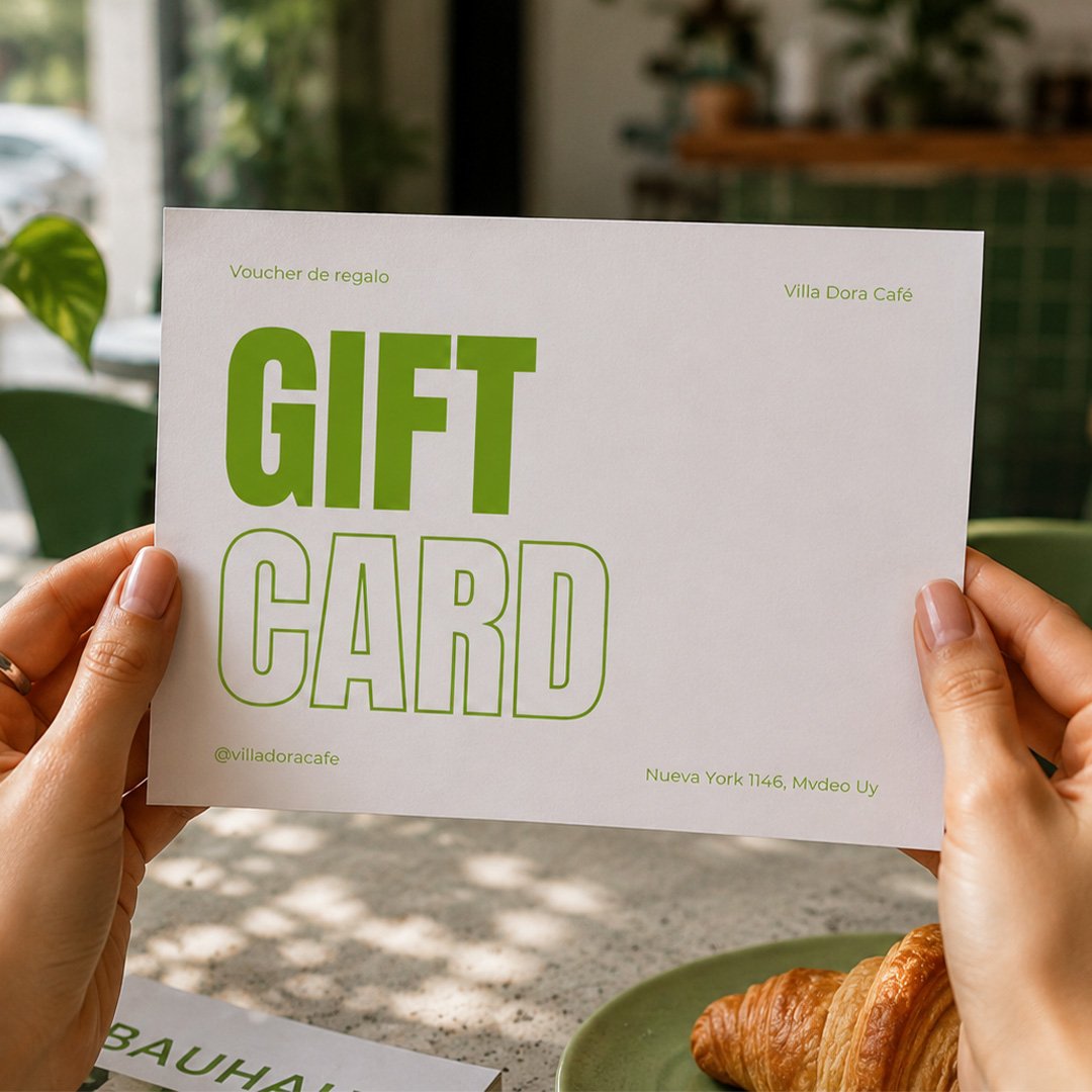 Gift Card Villa Dora Café