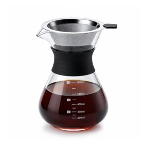 Metal Drip Decanter